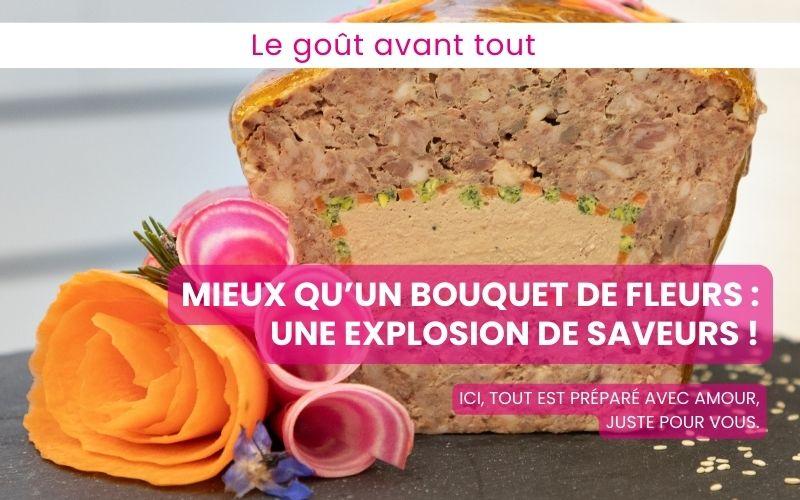 Mieux qu'un bouquet de fleurs : une explosion de saveurs !